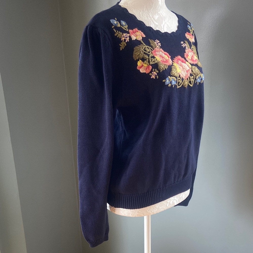 Vintage Bechamel Floral Sweater - Picture 2 of 8